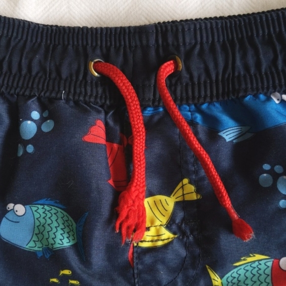 george blue fish swim trunks 2T toddler boys - Picture 2 of 7